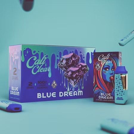 Cali Clear Blue Dream – 2G Liquid Diamonds Disposable – Sativa