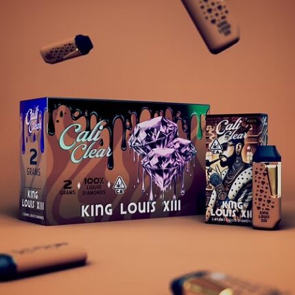 Cali Clear King Louis XII – 2G Liquid Diamonds Disposable – Sativa