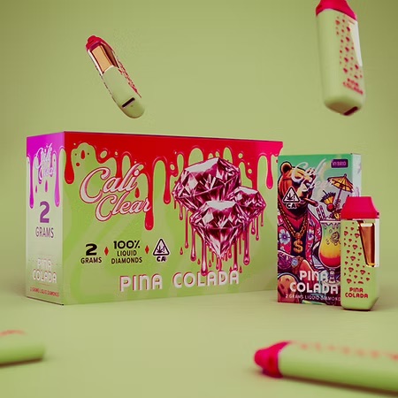 Cali Clear Pina Colada – 2G Liquid Diamonds Disposable – Hybrid Cali Clear Pina Colada – 2G Liquid Diamonds Disposable – Hybrid